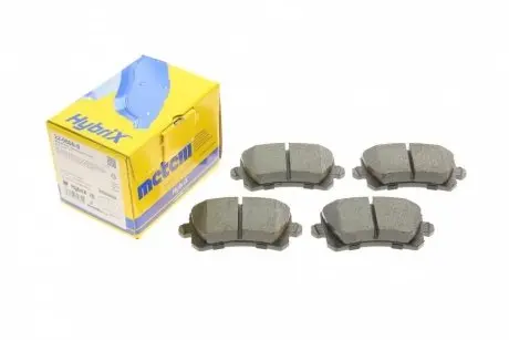 Комплект гальмівних колодок (дискових) METELLI Metelli 22-0806-0