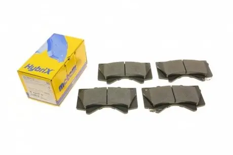 Колодки гальмівні (передні) Toyota Land Cruiser Prado 09-/200/Sequoia/Tundra/Lexus LX 07- METELLI Metelli 22-0821-0