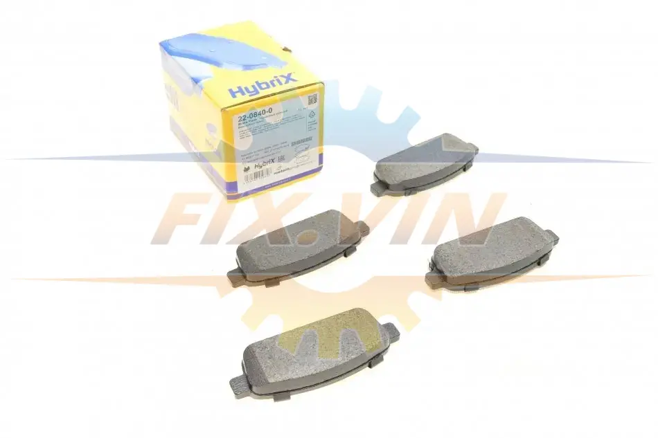 Комплект гальмівних колодок (дискових) METELLI Metelli 22-0840-0 (фото 1)