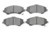 Колодки гальмівні (передні) Chrysler Grand Voyager/Dodge Journey 07-/Fiat Freemont 11-/VW Routan 08-13 Metelli 22-0862-1 (фото 1)