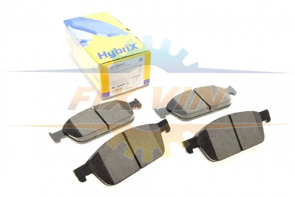 Комплект гальмівних колодок (дискових) METELLI Metelli 22-0989-0 (фото 1)