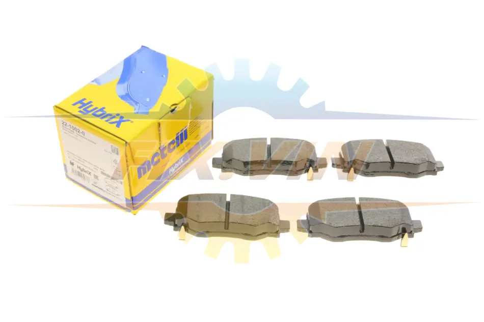 Комплект гальмівних колодок (дискових) METELLI Metelli 22-1002-0 (фото 1)