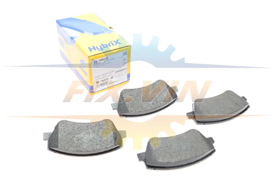 Комплект гальмівних колодок (дискових) METELLI Metelli 22-1092-0 (фото 1)