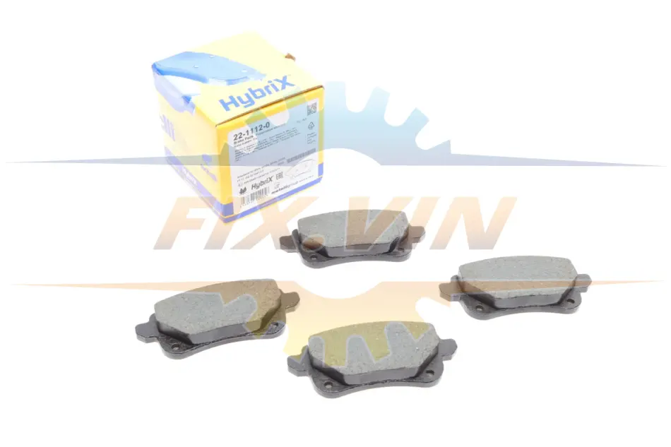 Комплект гальмівних колодок (дискових) METELLI Metelli 22-1112-0 (фото 1)
