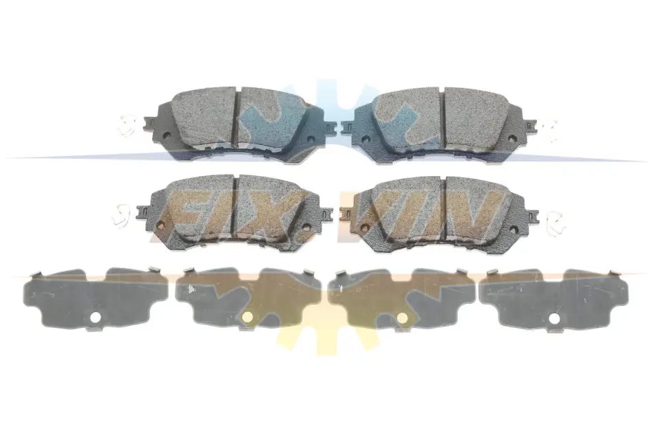 Комплект гальмівних колодок (дискових) Metelli 22-1219-0 (фото 1)