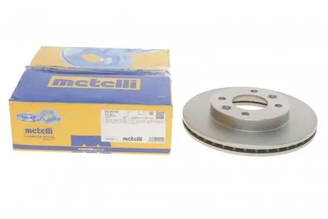 Диск гальмівний (передній) Renault Kangoo 98-/Clio 91-05/Megane 96-03/Nissan Kubistar (238x20)(вент.) METELLI Metelli 23-0110