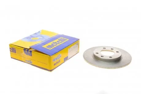 Диск гальмівний (задній) Citroen Saxo/Xsara 96-05/Peugeot 106 96-04/206 98-/306 93-03 (247x8) (повний) METELLI Metelli 23-0271