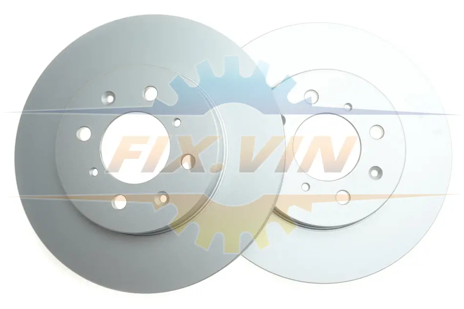 Диск гальмівний (передній) Honda Civic V/VI/VII 90-05/Jazz 08-/CRX 89-98 (262x21) (з покр.) (вент.) Metelli 23-0344C (фото 1)