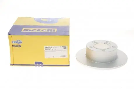 Диск гальмівний METELLI Metelli 23-0395C