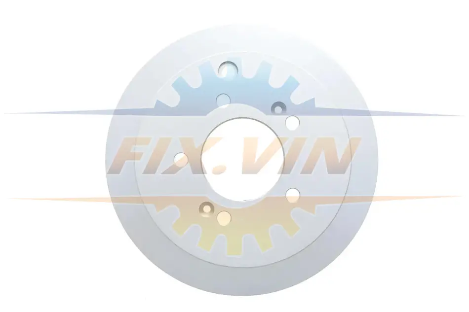Диск гальмівний (задній) Hyundai Santa Fe 01-/Tucson 04-/ix35/Kia Sportage 10- (284x10)(з покр)(повн) Metelli 23-0592C (фото 1)