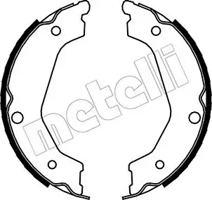 Колодки ручника Kia Sorento I 02-11 (190x40) Metelli 53-0227 (фото 1)