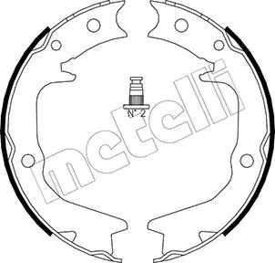 Колодки ручника Mitsubishi Lancer/Outlander/Galant/Pajero 92- (167x32) Metelli 53-0265