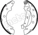 Колодки гальмівні (задні) Renault Kangoo 97-/Nissan Kubistar 03- (барабанні) (203.2x39) (Bendix) Metelli 53-0355 (фото 1)