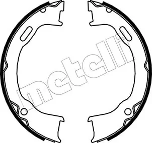 Комплект тормозных колодок, стояночная тормозная система Metelli 53-0364