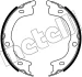 Колодки ручника Kia Sorento 2.5 CRDi/3.3 V6 06-11 (190x40) Metelli 53-0740 (фото 1)