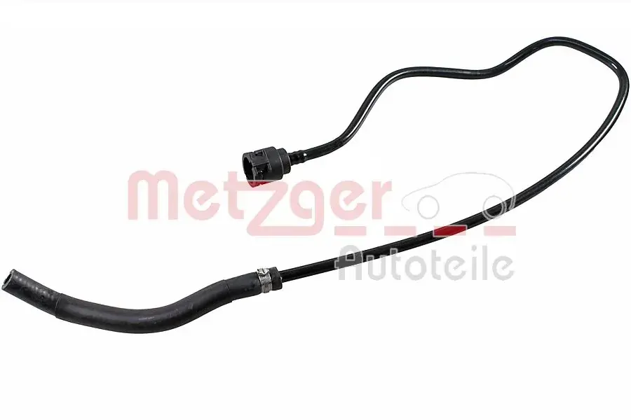 Патрубок системи охолодження гумовий з фітингами METZGER 2420544 (фото 1)