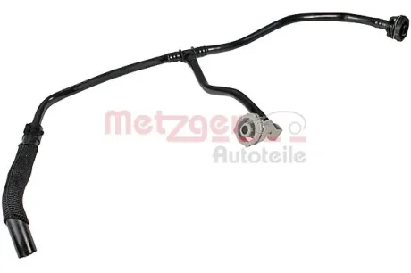 Патрубок системи охолодження гумовий з фітингами METZGER 4010364
