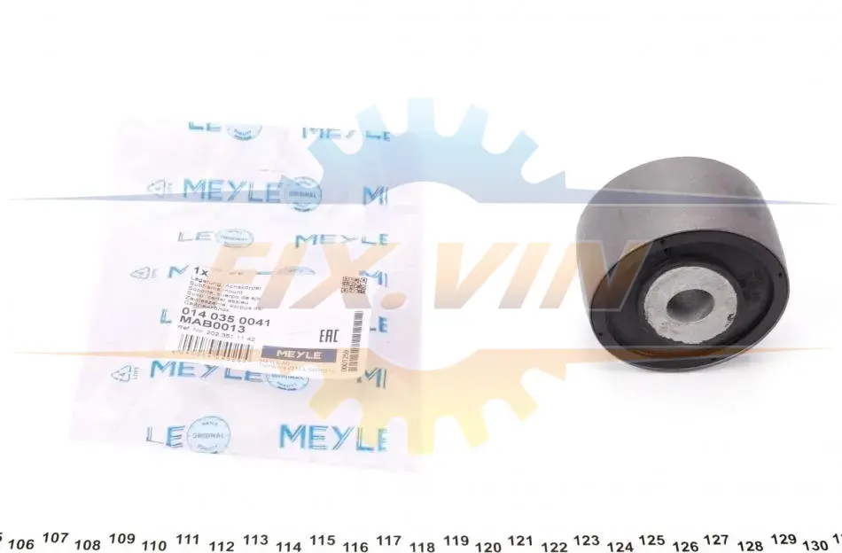 Сайлентблок балки (задньої) MB C-class (W202) 93-00 MEYLE 014 035 0041 (фото 1)