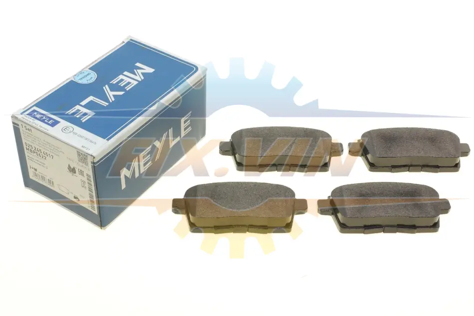 Колодки гальмівні (задні) Mazda CX-7 2.2-2.5/CX-9 3.5/3.7 06- (Akebono) MEYLE 025 245 4517 (фото 1)