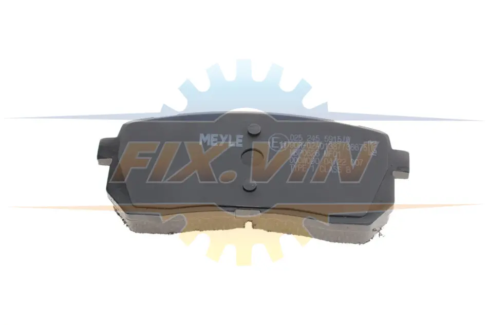 Колодки гальмівні (задні) Hyundai H-1/Starex 08-/Kia Carnival 06- MEYLE 025 245 5915/W (фото 1)