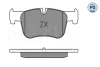 Колодки гальмівні (передні) BMW 1 (F20)/3 (F30)/4 (F32) 10- (PREMIUM) MEYLE 025 255 0618/PD (фото 2)