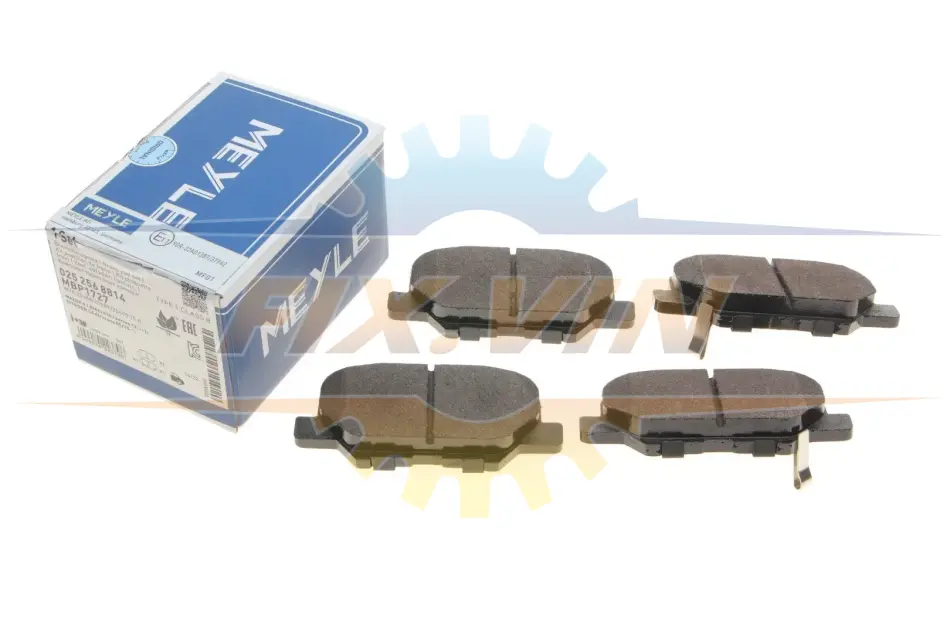 Колодки гальмівні (задні) Citroen C4 Aircross/Mazda 6/Mitsubishi Outlander III/Peugeot 4008 12- MEYLE 025 256 8814 (фото 1)