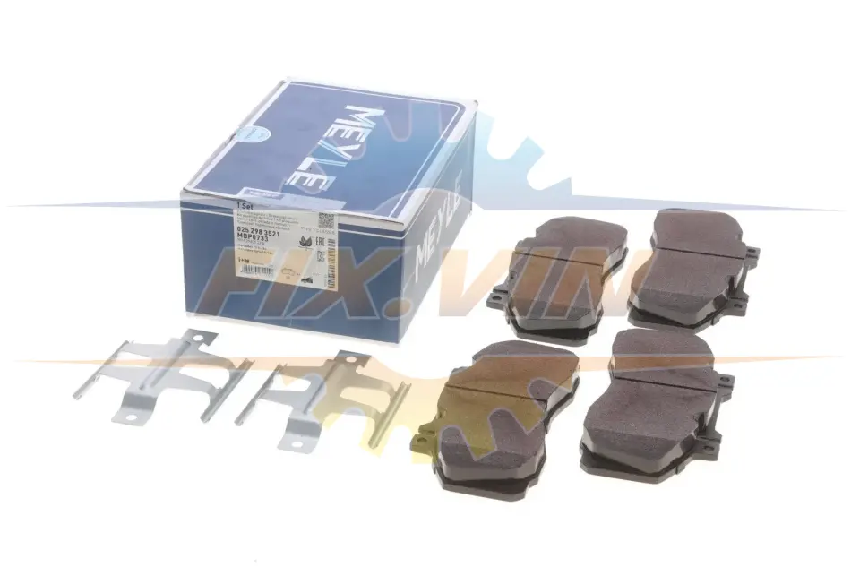 Комплект гальмівних колодок MEYLE 025 298 3521 (фото 1)