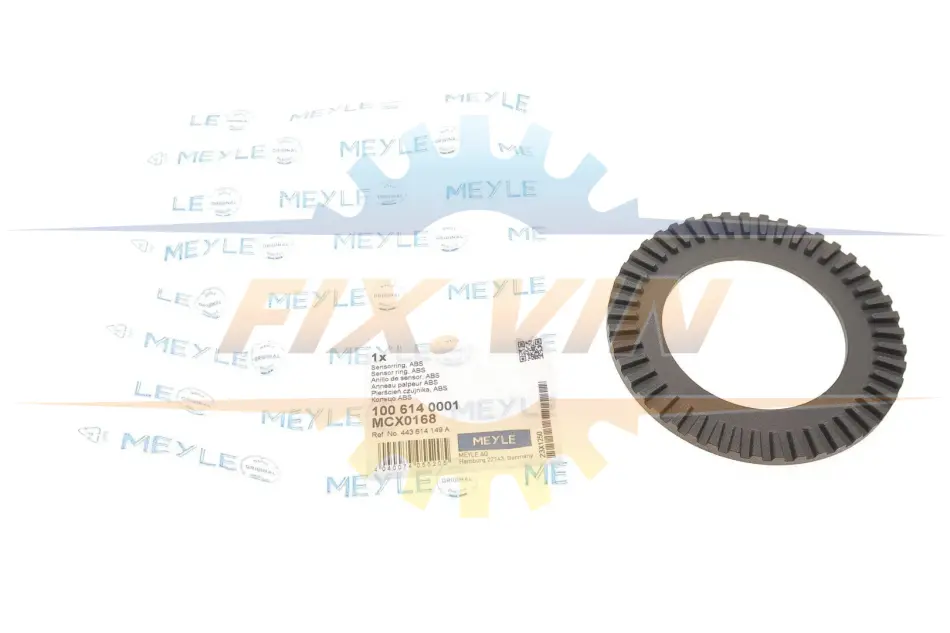 Кільце ABS (заднє) Audi A4/A6 94-01 MEYLE 100 614 0001 (фото 1)