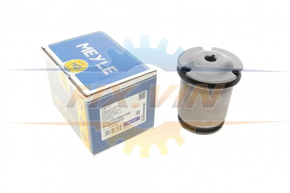 Сайлентблок балки (задньої) Fiat Bravo II/Grande Punto/Linea/Stilo/Lancia Delta 1.4-2.4 01- MEYLE 214 710 0001/HD (фото 1)