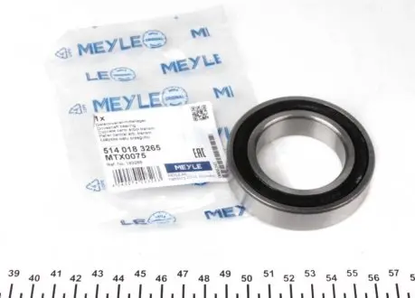 Підшипник підвісний Ford Transit 86-91 (d=45mm) MEYLE 514 018 3265