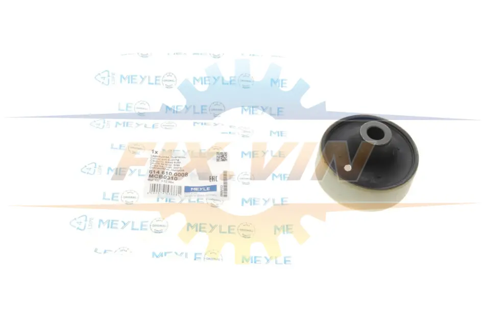 Сайлентблок важеля CITROEN NEMO, OPEL CORSA D, PEUGEOT BIPPER 06 перед. міст (Вир-во) MEYLE 614 610 0008 (фото 1)