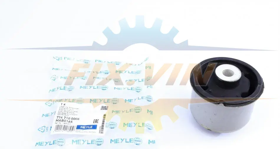 Сайлентблок балки (задньої) Ford Fiesta IV 1.0-1.6 08- MEYLE 714 710 0006 (фото 1)