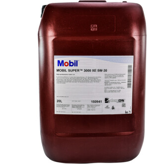 Масло моторное Super 3000 XE 5W30 20л MOBIL 150941