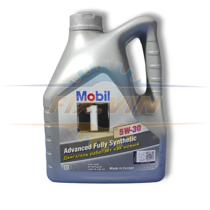 Масло моторное 1 X1 5W-30 4л MOBIL 152103 (фото 1)