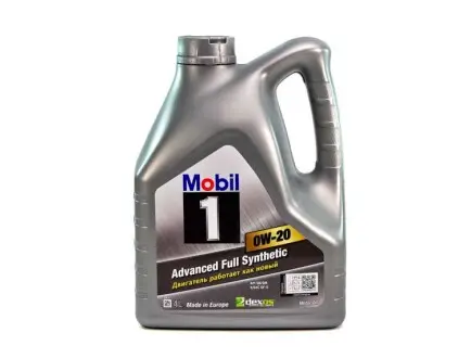 Олива моторна 1 0W-20 4л MOBIL 152559