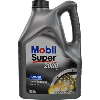 Олива моторна Super 2000 X1 5W-30 5л MOBIL 153536