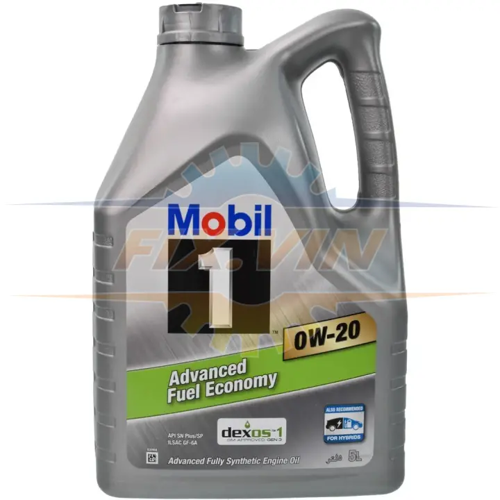 Олива моторна 1 0W-20 5л MOBIL 155253 (фото 1)