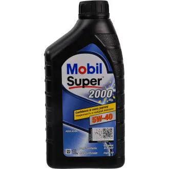 Олива моторна Super 2000 X3 5W-40 1л MOBIL 155338