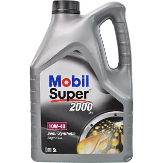 Олива моторна Super 2000 X1 10W-40 5л MOBIL 155607
