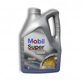 Олива моторна Super 3000 X1 5W-40 5л MOBIL 156154