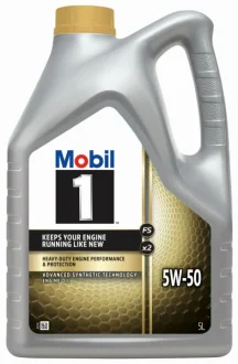Олива 1 FS X2 5W-50, 5л. MOBIL 157728
