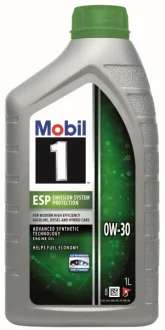 Олива моторна 1 ESP 0W30 1л 153753 MOBIL 157747