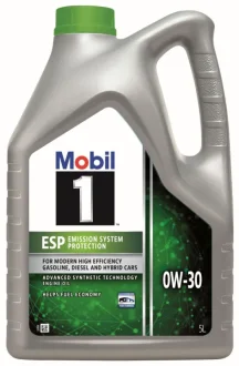 Олива 1 ESP 0W-30, 5л. MOBIL 157749 (фото 1)