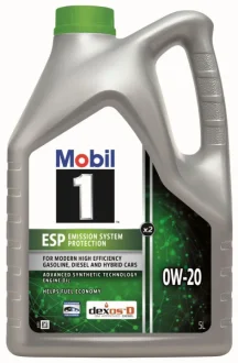 Олива моторна 1 ESP X2 0W-20 (Каністра 5л) Масло 1 ESP x2 0W-20 розроблено для сучасних високоефективних бензинових, дизельних та гібридних автомобілів Porsche,
Volkswagen і Mercedes-Benz, а також японських та корейських автомобілів, де п MOBIL 157784 (фото 1)