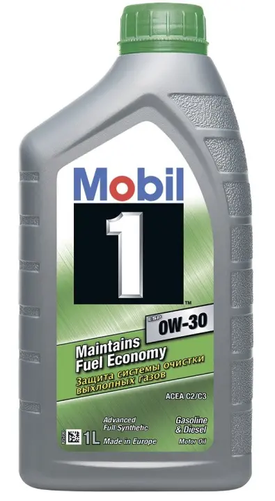 1 1л ESP Formula 0W-30 Масло синт. ACEA C2/C3, VW504 00/507 00, MB-Approval MOBIL MOBIL9267 (фото 1)