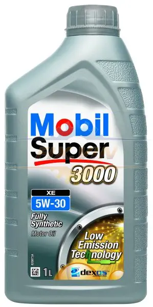 Моторна олива M-SUP (1L) 5W30 API CF SL SM SN ACEA C3 DEXOS 2 FORD M2C917 A MB 229.51 MB 229.52 VW 505.00 VW 505.01 MOBIL M-SUP 3000 XE 5W30 1L (фото 1)