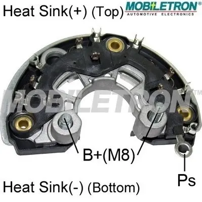 Випрямляч діодний MOBILETRON RB166H (фото 1)