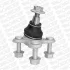 Опора кульова передняя нижня права SEAT LEON (1P1) 05-13/SKODA OCTAVIA III Combi (5E5, 5E6) 12-/VW GOLF SPORTSVAN MONROE L29A01 (фото 1)