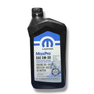 Олива MaxPro SAE 5W-30 Engine Oil SP/GF-6A, 1qt. MOPAR 68518204AA.