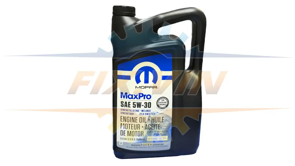 Масло моторное MaxPro 5W-30 5л MOPAR 68518205AA (фото 1)